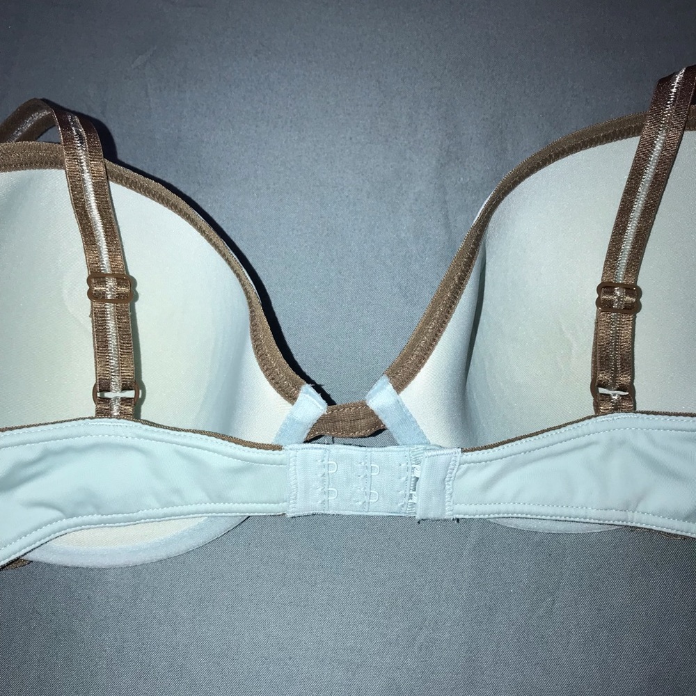Nicole by Nicole Miller Bra in Blue/Brown - Picture 4 of 9